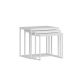 HANAH HOME Set klub stolova Evia, bela - 195059
