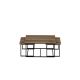 HANAH HOME Set klub stolova Levada, braon - 195065