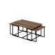 HANAH HOME Set klub stolova Levada, braon - 195065