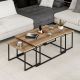 HANAH HOME Set klub stolova Levada, braon - 195065