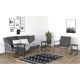 HANAH HOME Set stolova Sali 3/1, antracit - 195084-1