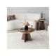 HANAH HOME Sto za dnevnu sobu Mushroom Gold Walnut v2 - 195149