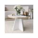 HANAH HOME Sto za dnevnu sobu Mushroom Gold White v2 - 195150