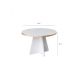 HANAH HOME Sto za dnevnu sobu Mushroom Gold White v2 - 195150