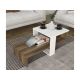 HANAH HOME Sto za dnevnu sobu Chain White Walnut - 195151