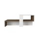 HANAH HOME Sto za dnevnu sobu Chain White Walnut - 195151