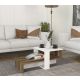 HANAH HOME Sto za dnevnu sobu Chain White Walnut - 195151