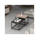 HANAH HOME Sto za dnevnu sobu Leka Black - 195152