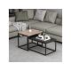 HANAH HOME Sto za dnevnu sobu Leka Black - 195152