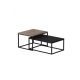 HANAH HOME Sto za dnevnu sobu Leka Black - 195152