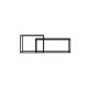 HANAH HOME Sto za dnevnu sobu Leka Black - 195152