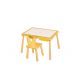 HANAH HOME Table and Chair Yellow Sto i stolica za decu - 195207