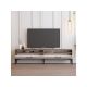 HANAH HOME TV polica Istanbul 2 WalnutWhite - 195266