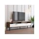 HANAH HOME TV polica Istanbul 2 WalnutWhite - 195266