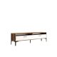 HANAH HOME TV polica Istanbul 2 WalnutWhite - 195266
