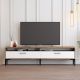 HANAH HOME TV polica Istanbul 2 WalnutWhite - 195266