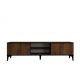 HANAH HOME TV komoda Erem, braon/crna - 195283