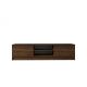 HANAH HOME TV polica Olca Walnut Anthracite - 195285