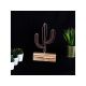 WALLXPERT Stona dekoracija Cactus Mini Bronze - 196010