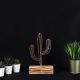 WALLXPERT Stona dekoracija Cactus Mini Bronze - 196010