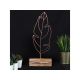 WALLXPERT Stona dekoracija Feather Bronze - 196013