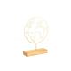 WALLXPERT Stona dekoracija World Gold - 196021