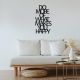 WALLXPERT Zidna dekoracija Do More Of What Makes You Happy Metal Decor - 196040