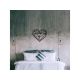 WALLXPERT Zidna dekoracija Heart Metal Decor - 196047