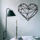 WALLXPERT Zidna dekoracija Heart Metal Decor - 196047