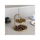 WALLXPERT Stona dekoracija Kormen B Gold - 196061