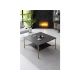 HANAH HOME Set za dnevnu sobu Gold Line Anthracite Gold - 196266