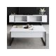 HANAH HOME Set za dnevnu sobu Luxe Set White Black - 196283