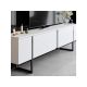 HANAH HOME Set za dnevnu sobu Luxe Set White Black - 196283