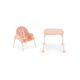 WALLXPERT Hranilica za bebu 3u1 Salmon - 196624