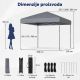 Venturo Garden 3x3m Sivi Paviljon sa mehanizmom - EP3123777