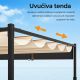 Venturo Prestige 3x3m Bež Pergola Čelična konstrukcija - EP3123786