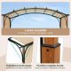 Venturo Prestige 4x3m Bež Pergola Lučni krov - EP3123789