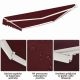 Montelux Solara 400x250cm Bordo Tenda - EP3077417