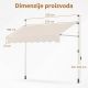 Montelux Easy 250x125cm Bež Balkonska Tenda - EP3077432