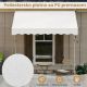 Montelux Easy 250x125cm Bež Balkonska Tenda - EP3077432