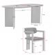 NORDURE Set trpezarijski sto i stolice 6/1 Meridia 6, braon - EP3132664