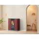 MARELI Kamin na pelet AURORA SLIM 10 air (10kW) bordo - EP3020612