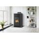MARELI Kamin na pelet PS 10 air (10kW) crna - EP3020616