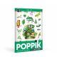 POPPIK Edukativni poster s nalepnicama Mini otkrića: Zelena boja - MIN009