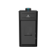 MARELI Kamin na pelet UNO 13 (1kW + 12kW) crna - EP3012011