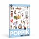 POPPIK Edukativni poster s nalepnicama Mini otkrića: Vitezovi - MIN011