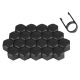 CARMOTION Set ukrasnih poklopaca za šrafove točka 20kom 19mm - 1APT58044