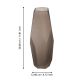 EGLO Staklena vaza 30x12cm Clonony - 421345