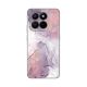 Maska za Honor X7d 4G/400 Smart 5G Pink Marble Silikonska Print - 8021208