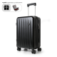 TRIPMATES ručni kofer (kabinski) 55 cm + gratis organizator za dokumenta - Crna - R0061-1